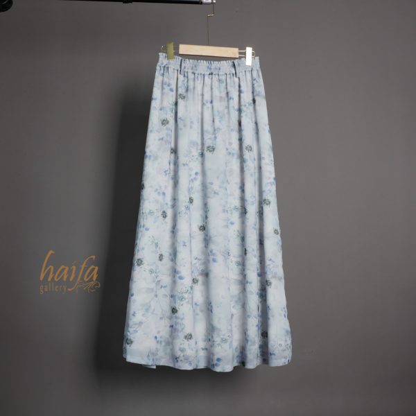 a Setelan Sifon Print Floral Biru - Image 5